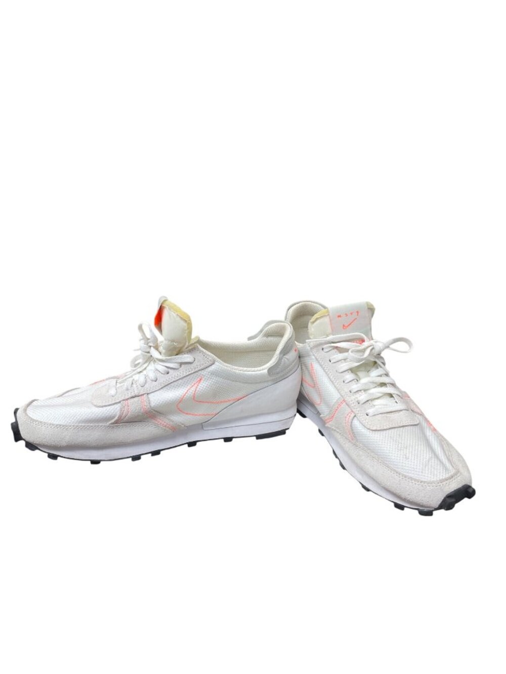Nike Daybreak wms white crimson walking running low top sneakes sz 9 SKU 10-867